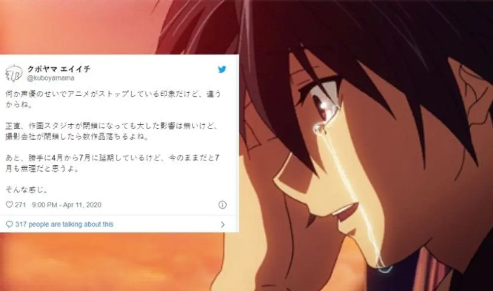 El retraso en varios animes podría ir más allá de julio