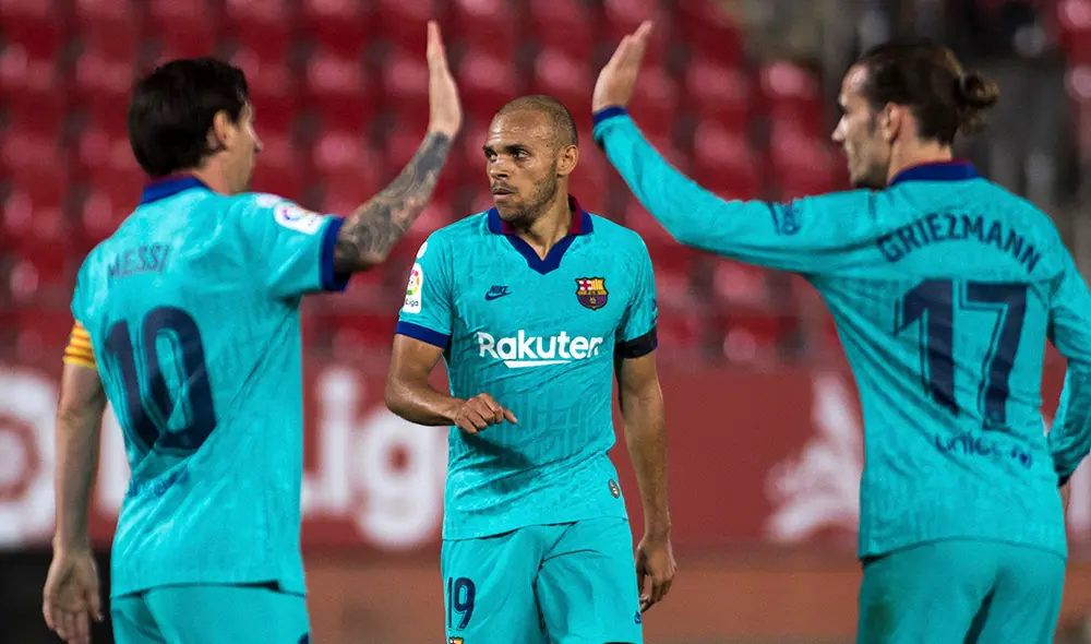 Barcelona vs. Mallorca por la fecha 28 de LaLiga Santander. Foto: AFP Barcelona vs. Mallorca por la fecha 28 de LaLiga Santander. Foto: AFP