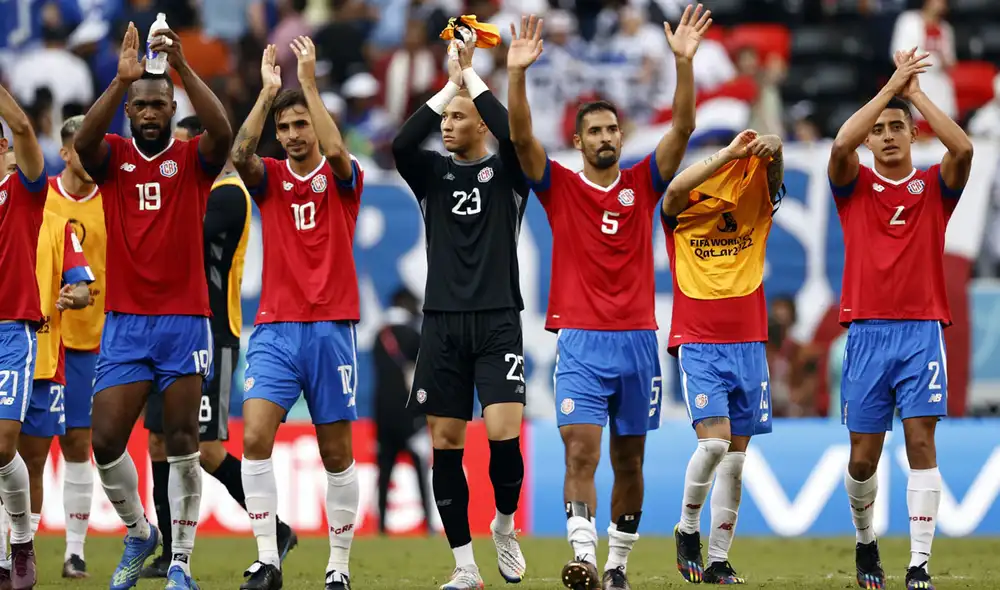 Costa Rica clasificó al mundial tras vencer en el repechaje a Nueva Zelanda. Foto: Twitter @FIFAWorldCup