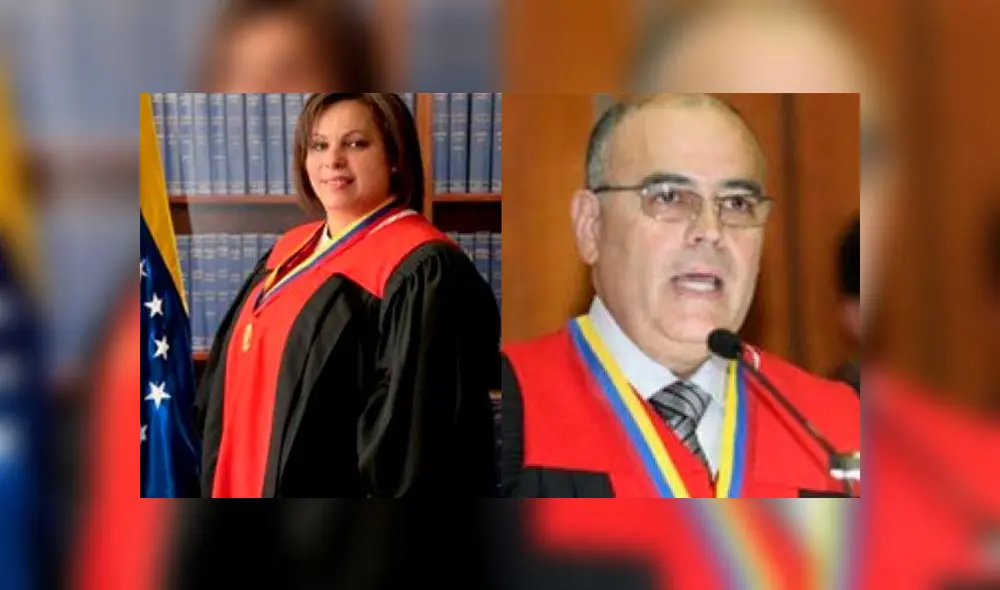 Indira Alfonzo y Arcadio Delgado, magistrados del Gobierno de Venezuela. Foto: difusión. Indira Alfonzo y Arcadio Delgado, magistrados del Gobierno de Venezuela. Foto: difusión.
