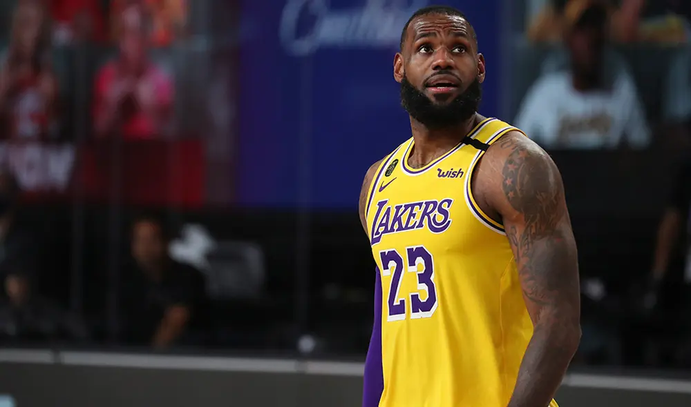 Los Angeles Lakers vencieron 110-100 a Houston Rockets por el Juego 4 de los NBA Playoffs 2020. Foto: AFP