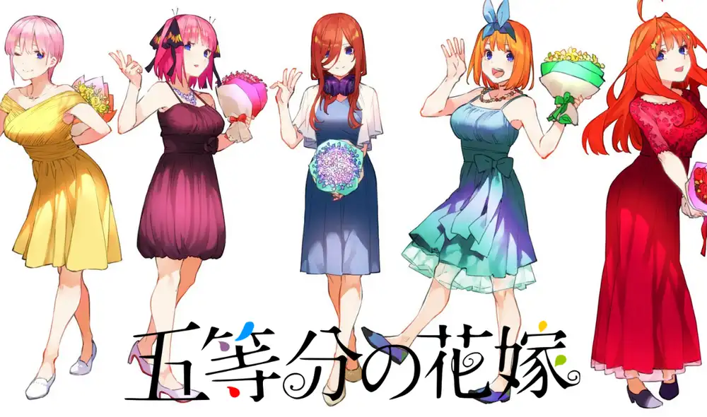 Conoce más acerca de Go-toubun no hanayome. Foto: Funimation