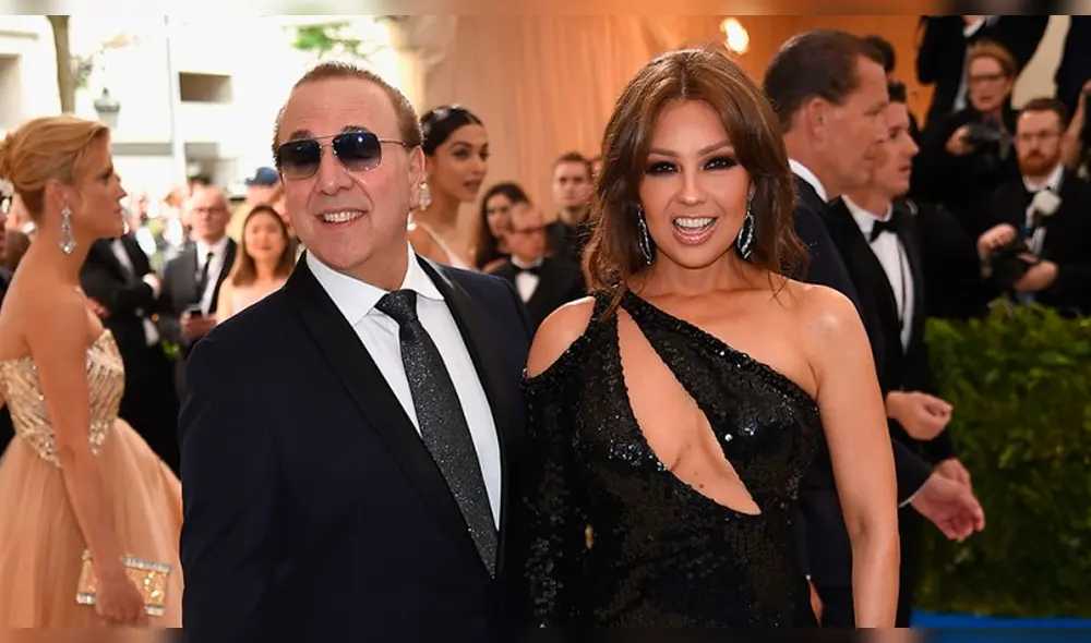 Thalía y Tommy Mottola asombran en las redes con mensajes subliminales