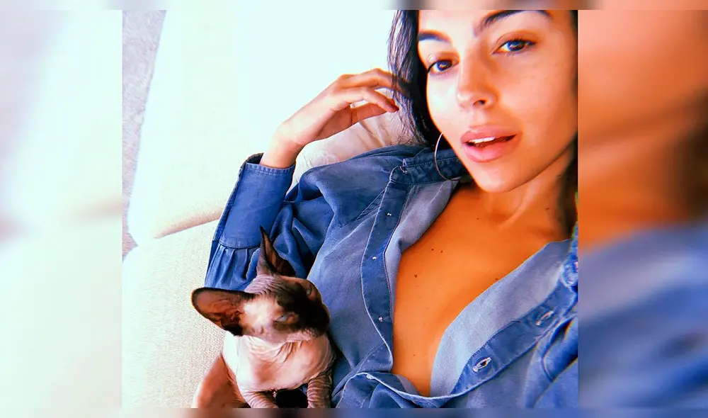 Georgina Rodríguez difunde grabación desnuda en la bañera y enciende las redes [VIDEO]