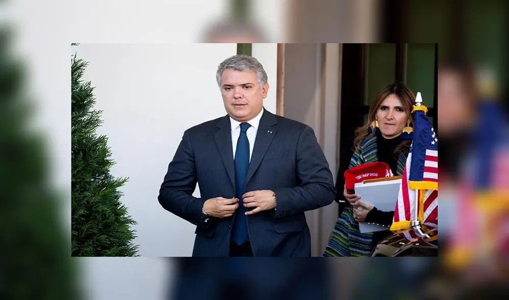 IVán Duque estuvo el lunes en la Casa Blanca. Foto: EFE IVán Duque estuvo el lunes en la Casa Blanca. Foto: EFE