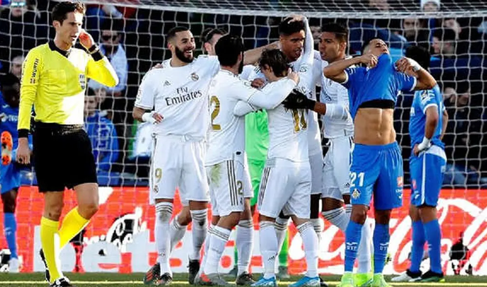 Real Madrid vs. Getafe por LaLiga Santander. | Foto: EFE Real Madrid vs. Getafe por LaLiga Santander. | Foto: EFE