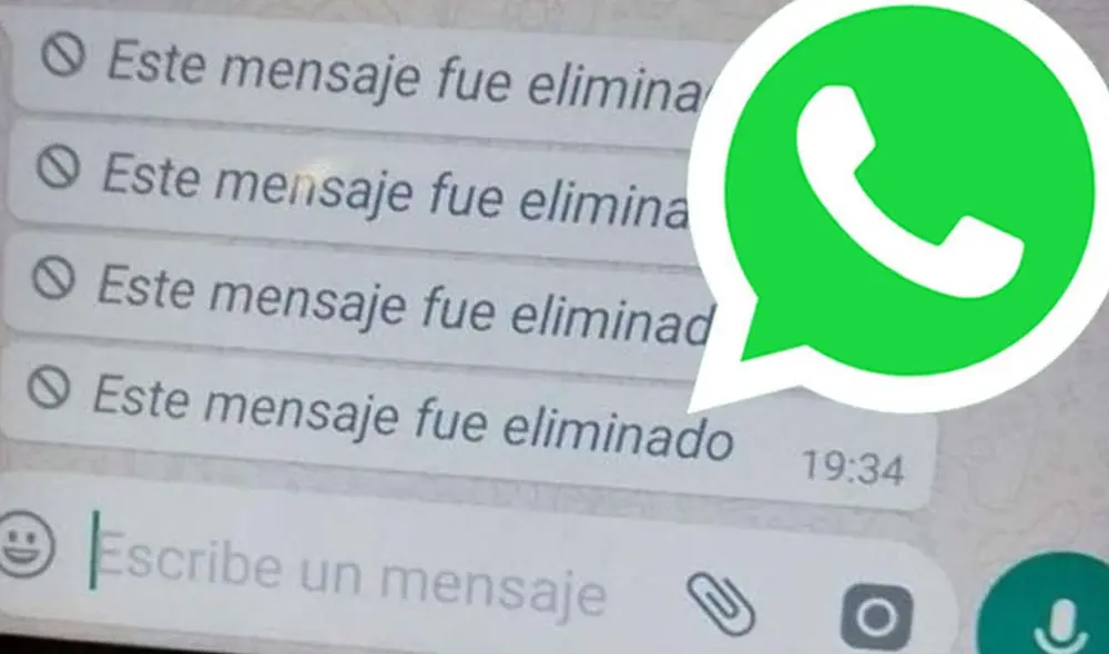 Truco de WhatsApp para saber qué decía el mensaje que envió tu amigo. Foto: composición LR