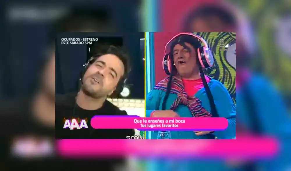 La paisana Jacinta interpreta "Despacito" y 'Peluchín' y Gigi "estallan" de risa  [VIDEO]