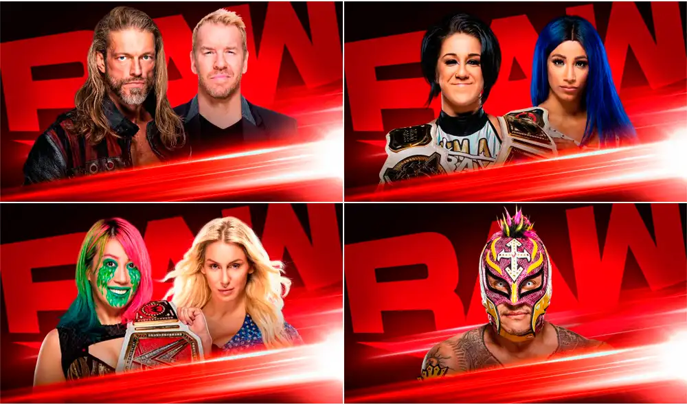 Sigue aquí EN VIVO ONLINE otra edición de Monday Night Raw previo a Backlash 2020. | Foto: WWE