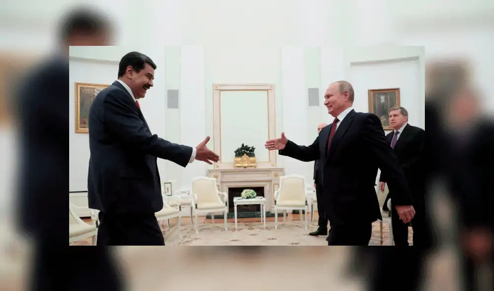 Nicolás Maduro y Vladimir Putin se reunieron en Rusia. Foto: EFE. Nicolás Maduro y Vladimir Putin se reunieron en Rusia. Foto: EFE.