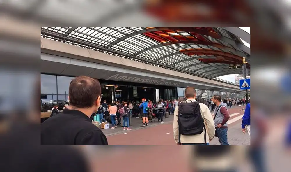 Holanda: ataque con cuchillo en estación de trenes de Ámsterdam deja dos heridos [VIDEO]