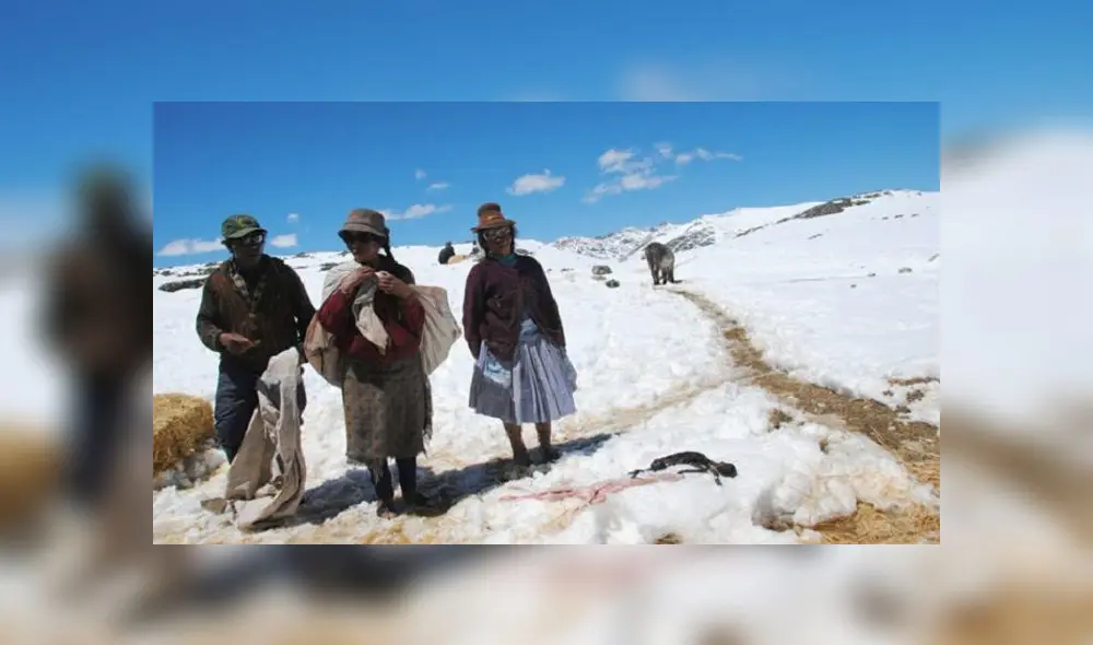 Senamhi alerta descenso de temperatura nocturna en la sierra sur  