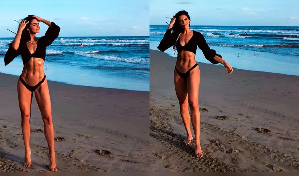 Bárbara de Regil muestra de más en redes sociales con diminuto traje