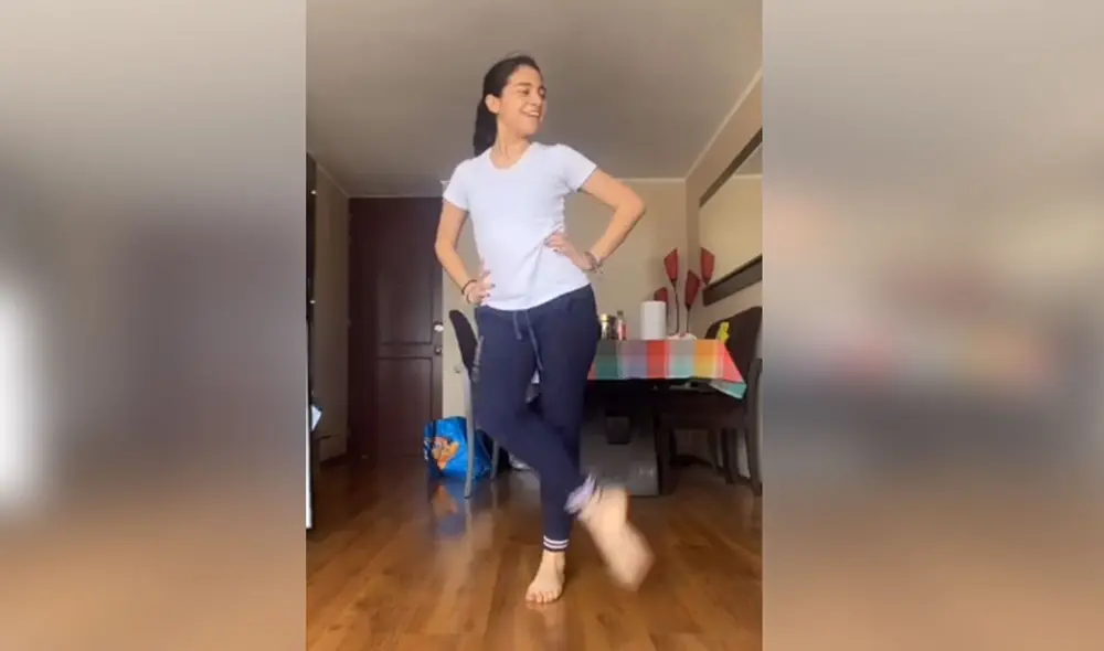 Desliza las imágenes para conocer el gran talento de esta muchacha para bailar marinera norteña. Foto: captura de TikTok