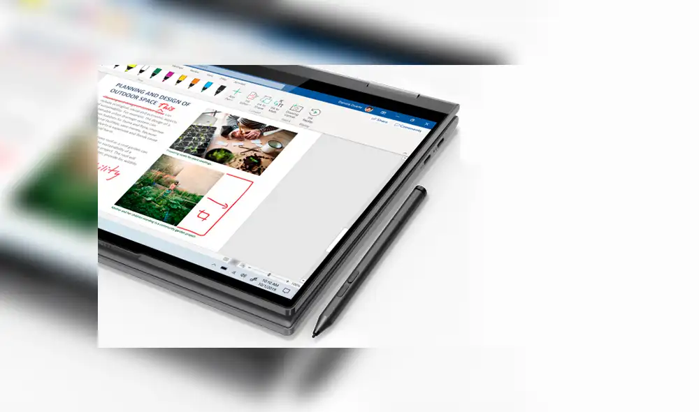 Lenovo presenta la nueva Yoga 5G con procesador Qualcomm Snapdragon 8cx.