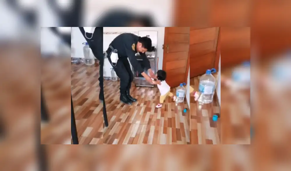 Desliza las imágenes para ver más detalles de esta tierna escena que es viral en Facebook.