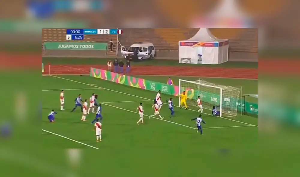 Perú dejó escapar dos puntos y su clasificación peligra. Foto: captura de video Perú dejó escapar dos puntos y su clasificación peligra. Foto: captura de video