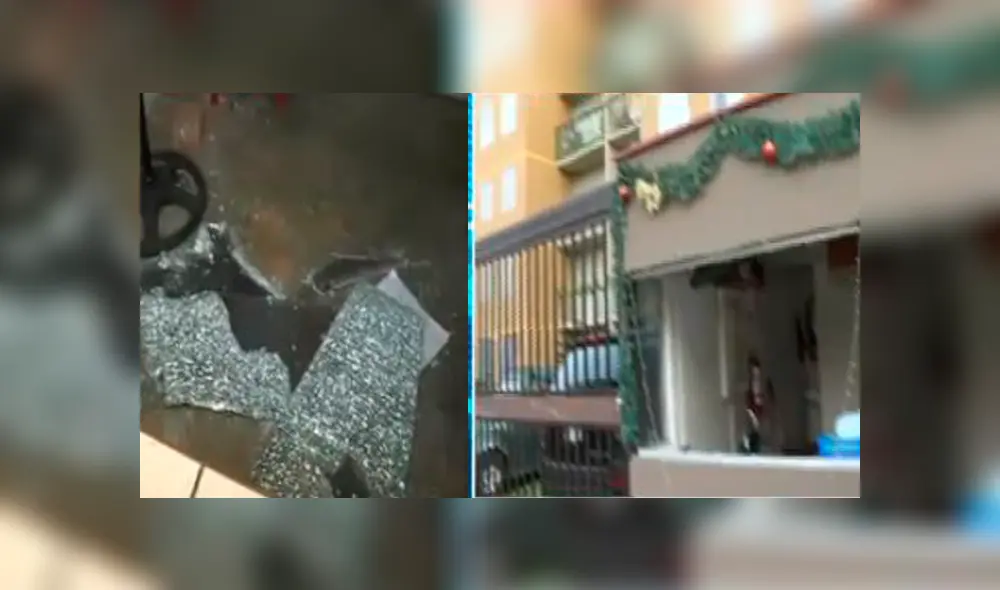 El Agustino: delincuentes destruyeron caseta de seguridad de condominio, pero fueron capturados por vecinos [VIDEO]   