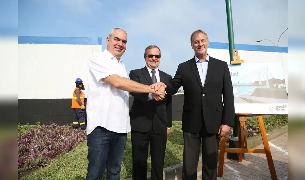 Nuevo puente unirá malecones de Miraflores y San Isidro Nuevo puente unirá malecones de Miraflores y San Isidro