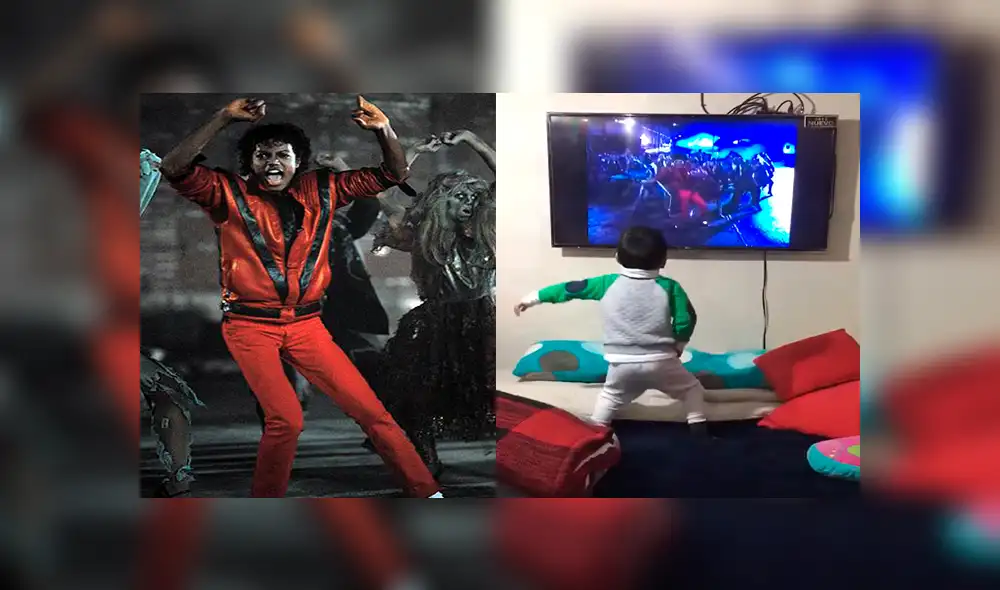 Facebook viral: niño imita a Michael Jackson con sus pasos de baile al ritmo de 'Thriller' [VIDEO]