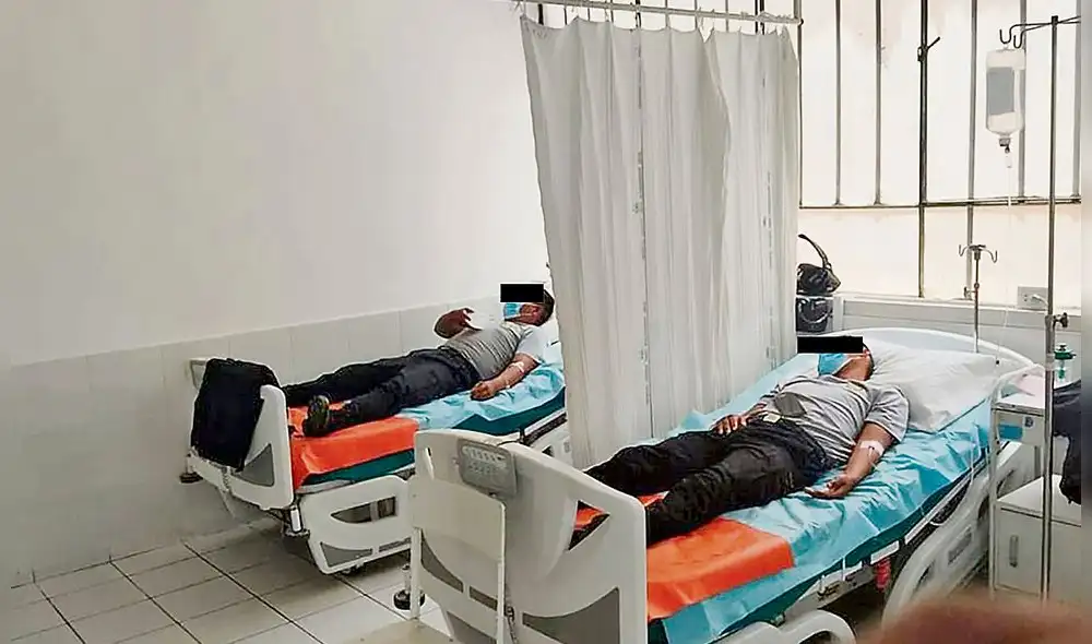 recuperados. Los policías afectados acudieron al policlínico policial de Tacna. recuperados. Los policías afectados acudieron al policlínico policial de Tacna.