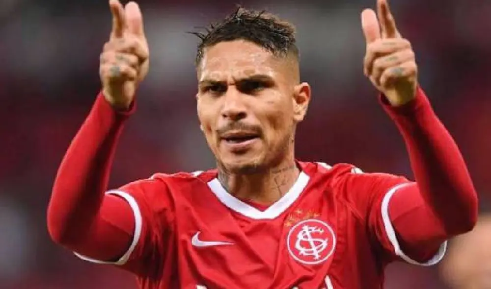 Paolo Guerrero juega en el Internacional desde el 2018 tras su paso por Flamengo.