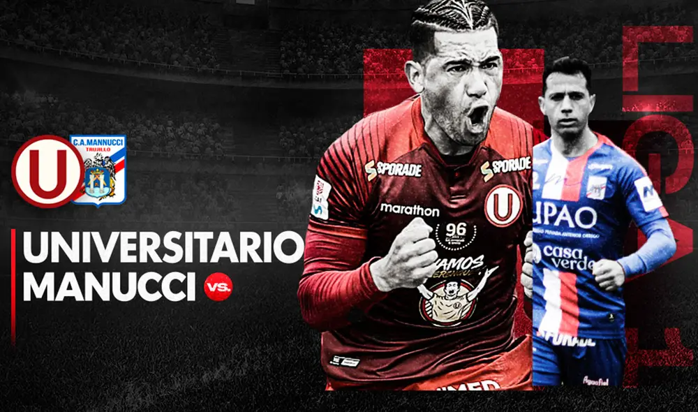 Universitario vs. Mannucci EN VIVO por la fecha 13 de la Liga 1 Movistar. (Gráfica: Fabrizio Oviedo/La República).