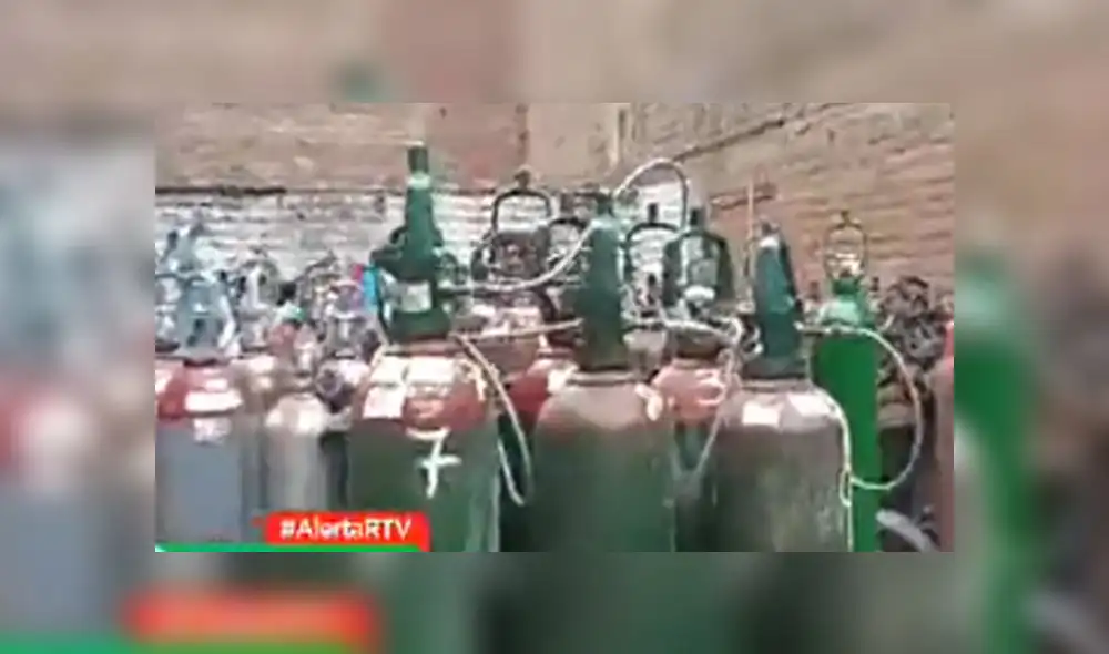 Oxígeno medicinal. Créditos: Captura La República. Oxígeno medicinal. Créditos: Captura La República.