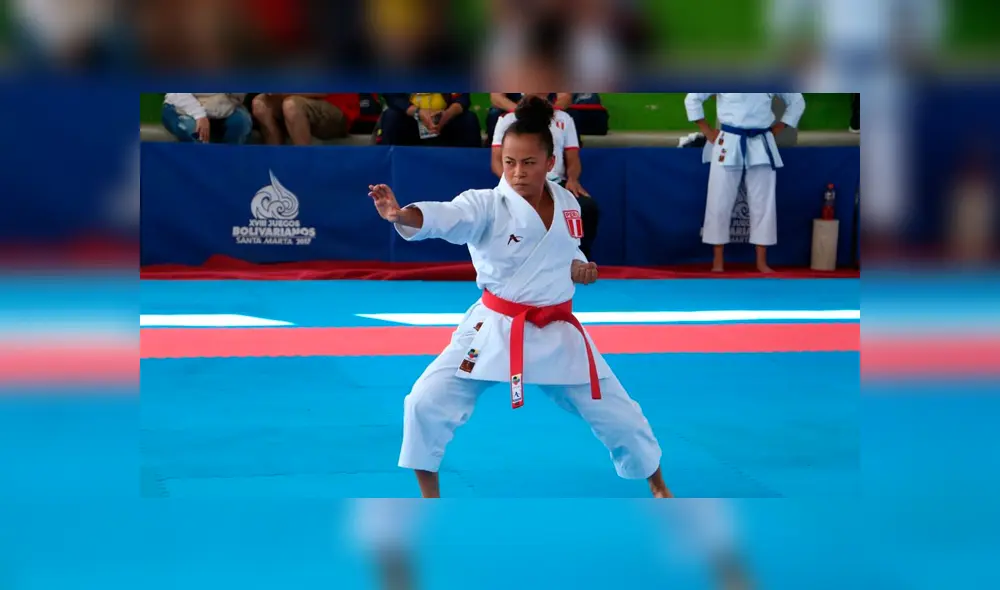 Ingrid Aranda se llevó la medalla de bronce de los Panamericanos Lima 2019 en karate modalidad kata individual.