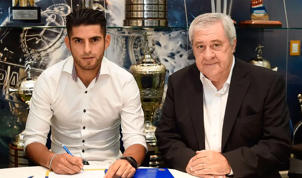 Carlos Zambrano jugará tres temporadas en el cuadro 'Xeneize'. Foto: Twitter