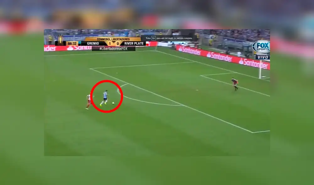 River Plate vs Gremio: Armani evitó el 2-0 con tremenda atajada [VIDEO]