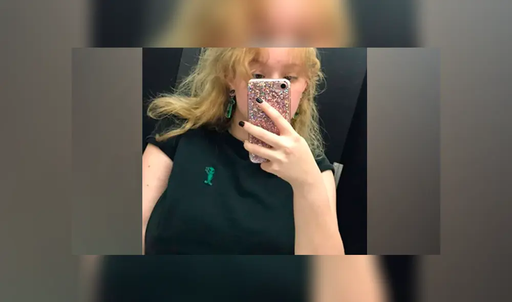 La joven decidió contar su experiencia en sus redes sociales, donde recibió el apoyo de cientos de personas. (Captura: The Mirror) La joven decidió contar su experiencia en sus redes sociales, donde recibió el apoyo de cientos de personas. (Captura: The Mirror)