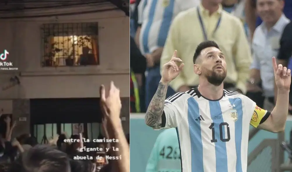 Miles de usuarios especularon sobre si se trataba o no de la verdadera abuela del delantero. Foto: composición LR/captura de TikTok/Google Miles de usuarios especularon sobre si se trataba o no de la verdadera abuela del delantero. Foto: composición LR/captura de TikTok/Google