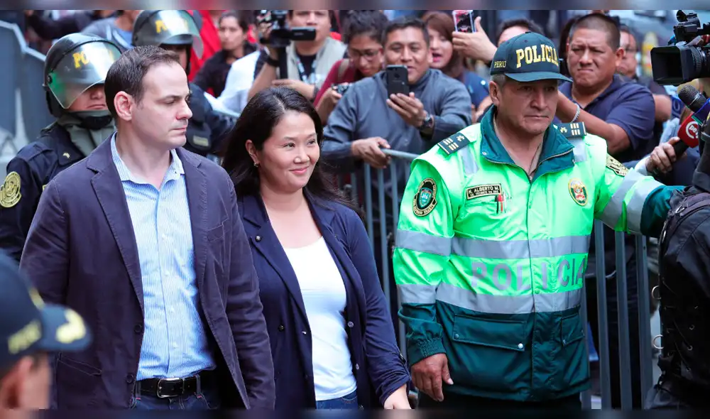 Keiko Fujimori: así fue la salida de la lideresa de Fuerza Popular de la audiencia [VIDEO]