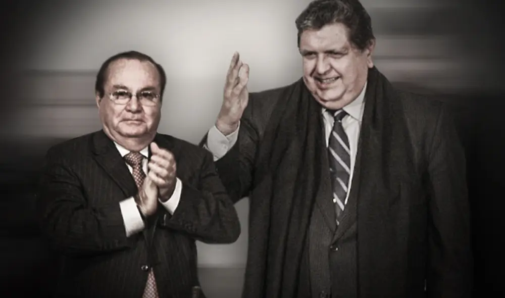 Alan García y Luis Nava. Foto: Fabrizio Oviedo / La República.