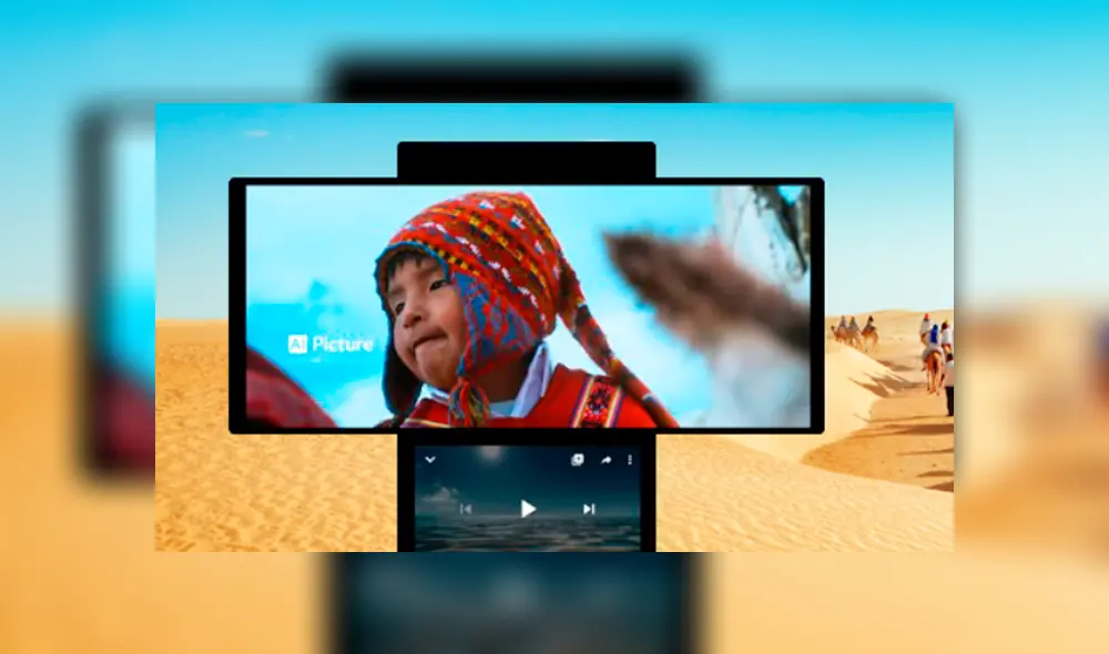 LG Wing es el smartphone en forma de 'T' que permitirá el multitasking en la palma de tu mano. Foto: LG.
