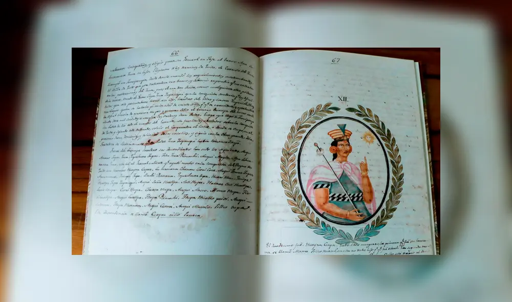 Una páginas del histórico manuscrito recuperado. Una páginas del histórico manuscrito recuperado.