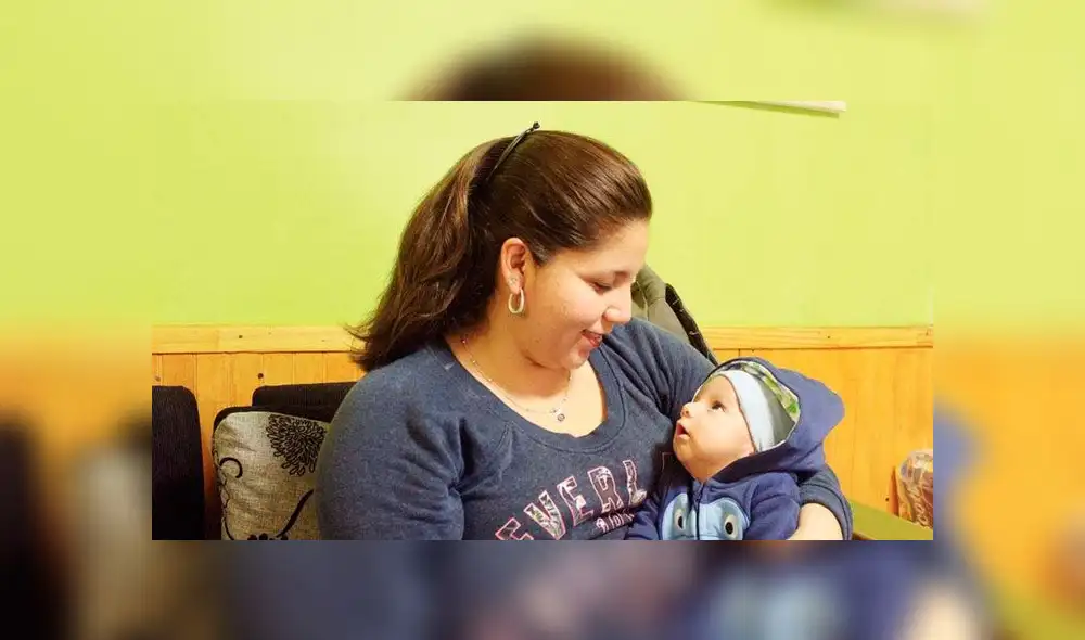 Bebé sobrevive tras ser intervenido en cinco oportunidades por un tumor maligno en su cabeza. Foto: Estrella de Tocopilla.