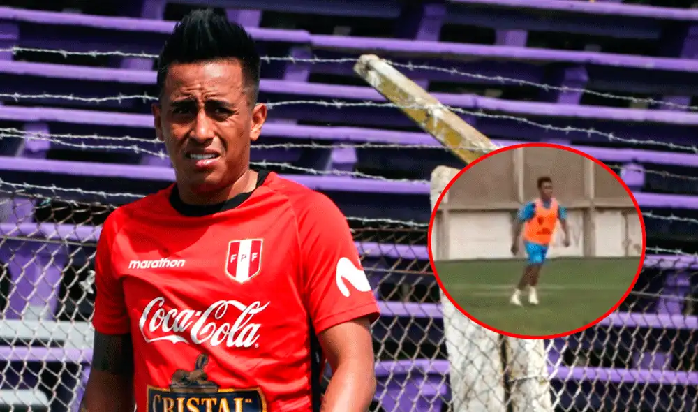Christian Cueva entrena como invitado con U. César Vallejo Christian Cueva entrena como invitado con U. César Vallejo