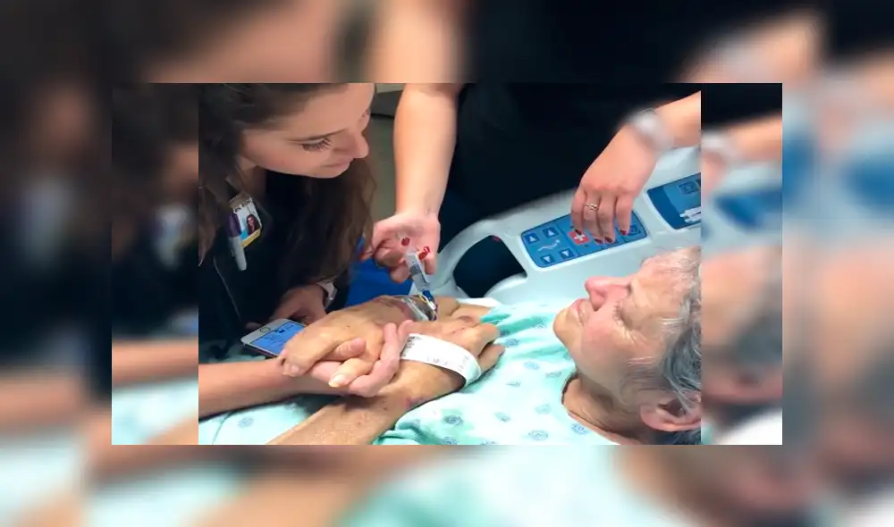 Facebook: Una enfermera cumple el último deseo de su paciente y conmueve las redes [VIDEO]
