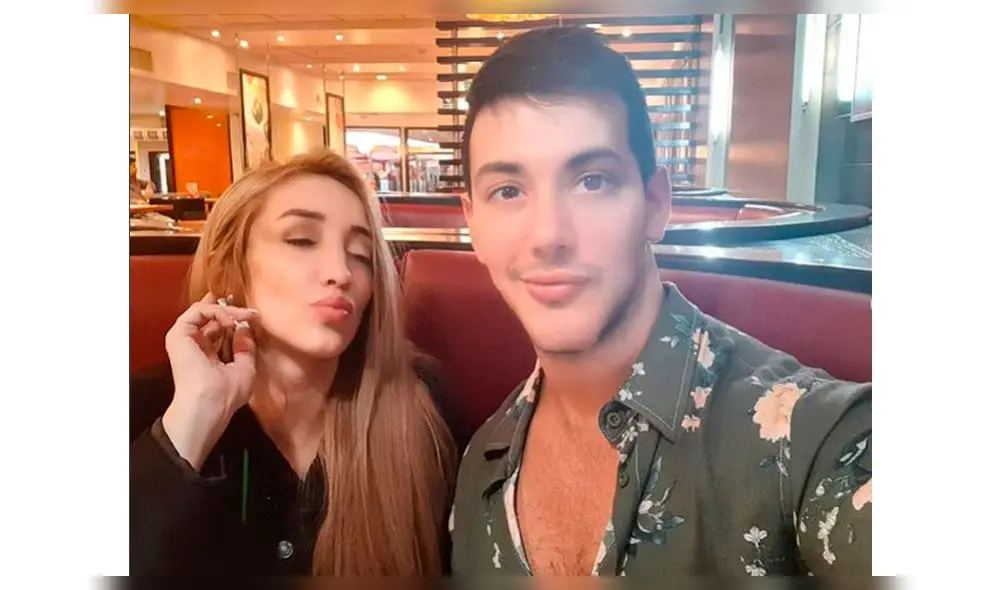 Jean Paul Santa María y Romina Gachoy  Foto: Instagram