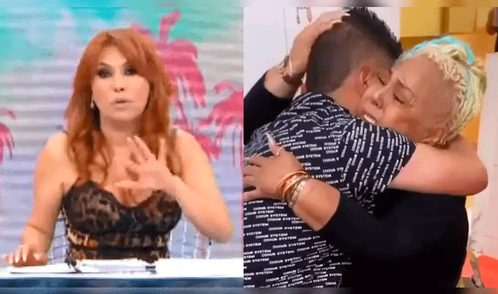 Magaly Medina habló del reciente encuentro entre Lucía de la Cruz y John Kelvin. Foto: composición LR/ATV/Instagram/Lucía de la Cruz