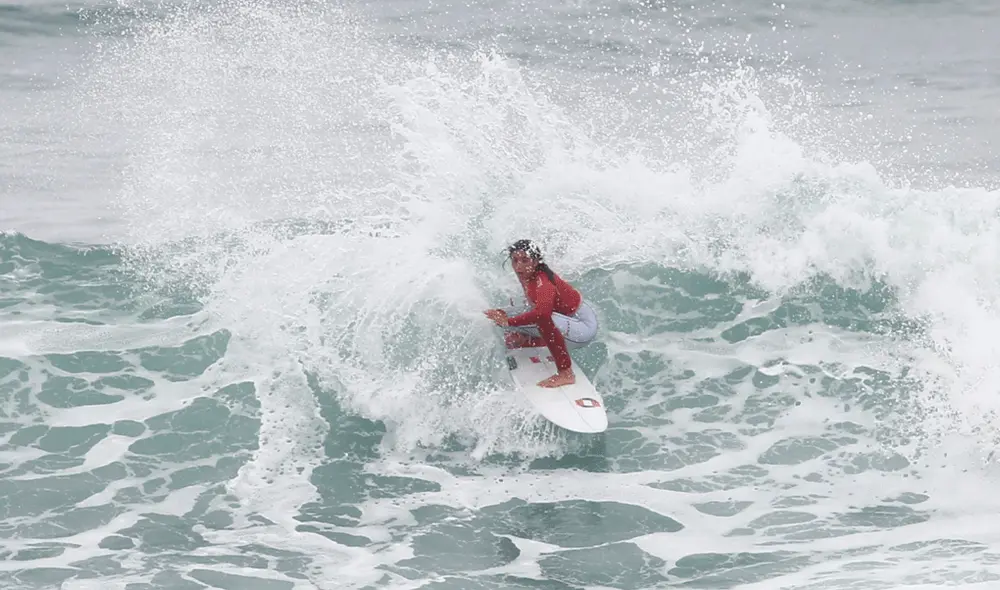 Daniella Rosas le dio al Perú la medalla de oro número seis en el Open Surf de los Juegos Panamericanos Lima 2019. | Foto: GLR
