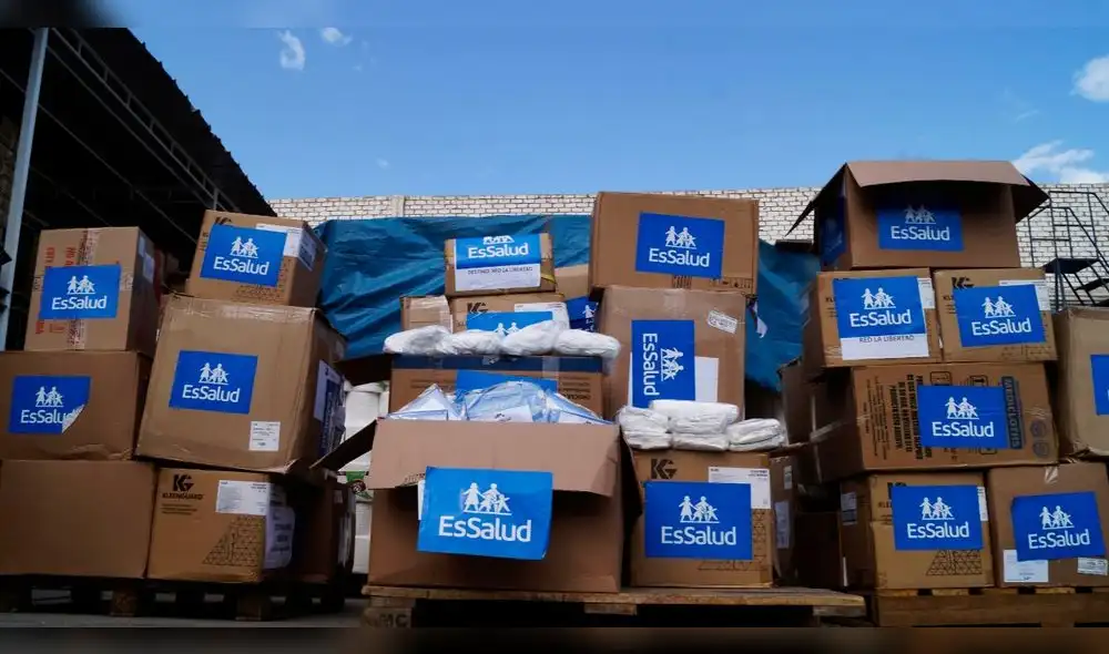 Entregan más de 42 mil kilos en equipos de protección personal para hospitales La Libertad Entregan más de 42 mil kilos en equipos de protección personal para hospitales La Libertad