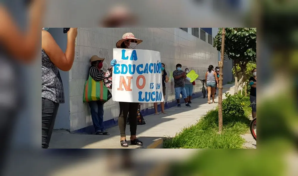 Padres afirman que también se han visto perjudicados por las restricciones de tránsito, pues sus negocios se han paralizado. (Foto: GLR - URPI)