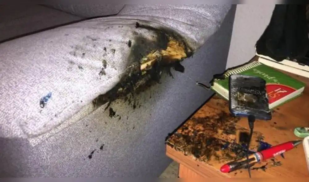 España: Niño dejó su celular cargando y explotó por la noche