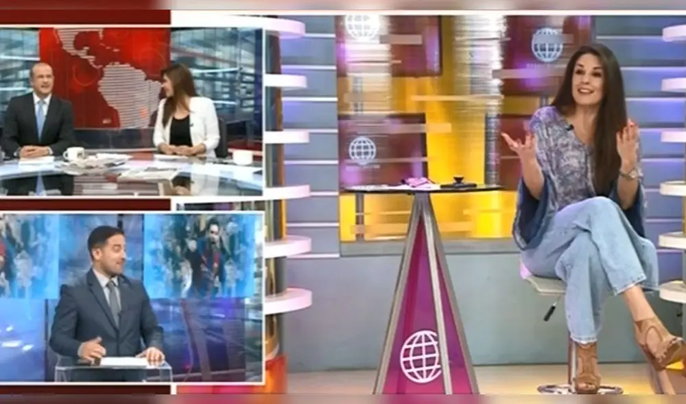 Rebeca Escribens avergüenza a Óscar del Portal con castigo en vivo