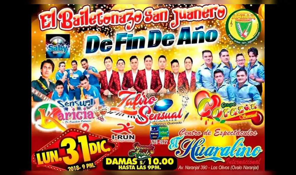 Año Nuevo 2019: estas son las mejores fiestas para despedir el 2018 [FOTOS]