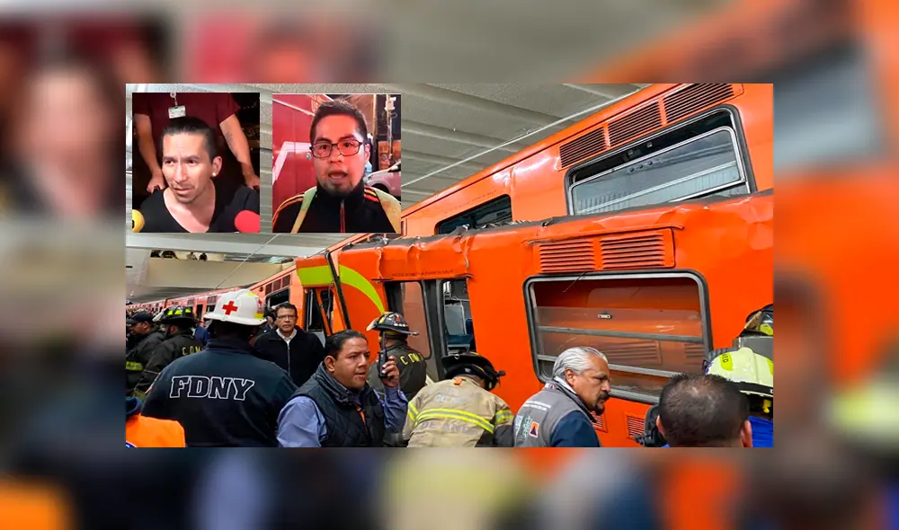 Los usuarios del Metro señalan que los frenos se soltaron. Foto: composición Los usuarios del Metro señalan que los frenos se soltaron. Foto: composición