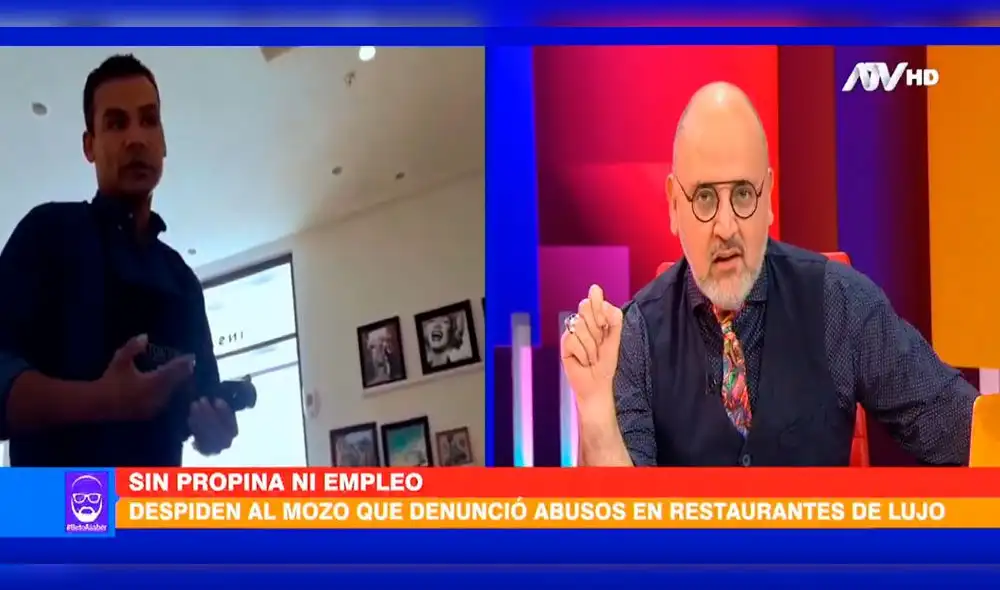 Beto Ortiz arremete contra restaurante que despidió a trabajador tras denunciar abusos